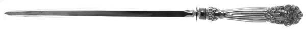 Georgian (Sterling, Newer) Small Steel Rod Sharpener Knife