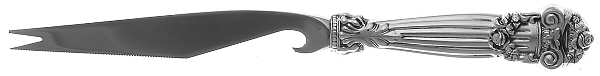 Georgian (Sterling, Newer) Hollow Handle Bar Knife