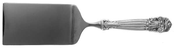 Georgian (Sterling, Newer) Lasagna Server with Stainless Blade