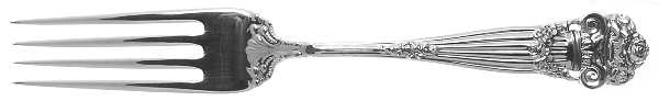 Georgian (Sterling, Newer) Fork