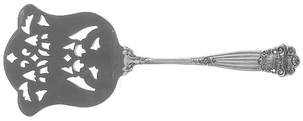 Georgian (Sterling, Newer) Solid Asparagus Server
