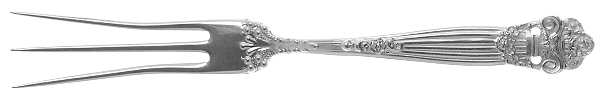 Georgian (Sterling, Newer) Lemon Fork
