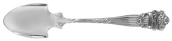 Georgian (Sterling, Newer) Solid Large Cheese Scoop
