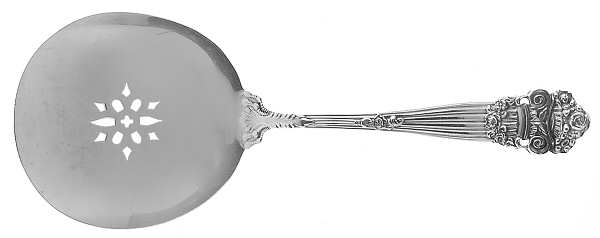 Georgian (Sterling, Newer) Tomato Server, Solid Piece