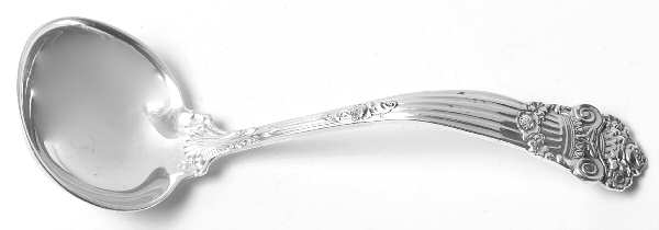 Georgian (Sterling, Newer) Solid Gravy Ladle
