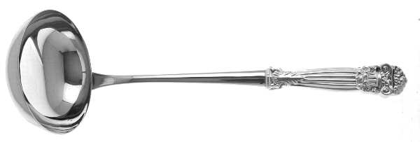 Georgian (Sterling, Newer) Soup Ladle with Stainless Bowl