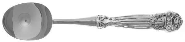 Georgian (Sterling, Newer) Ice Cream Scoop with Stainless Bowl