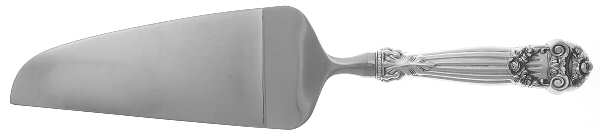 Georgian (Sterling, Newer) Pie & Cake Server with Stainless Blade
