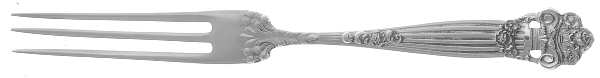 Georgian (Sterling, Newer) Strawberry Fork
