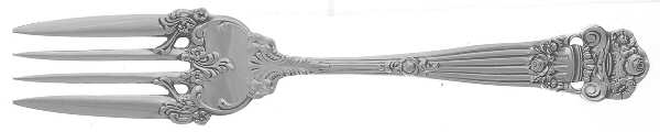 Georgian (Sterling, Newer) Individual Salad Fork
