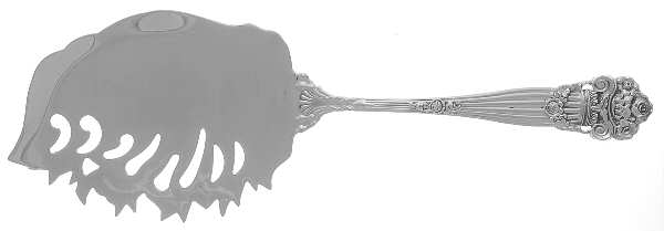 Georgian (Sterling, Newer) Solid Macaroni Server