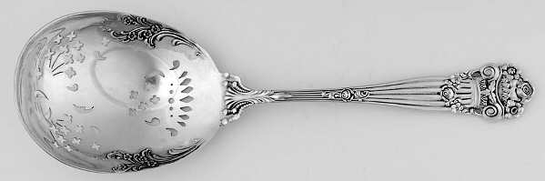 Georgian (Sterling, Newer) Ice Serving Spoon Large