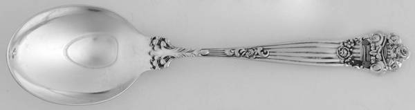 Georgian (Sterling, Newer) Straight Handle Baby Spoon