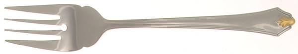 Copley Square (Gold Accent) Individual Salad Fork