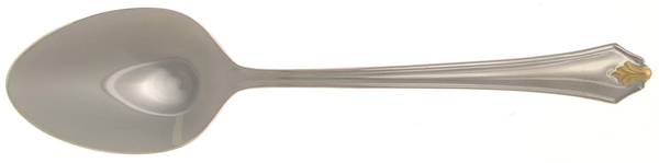Copley Square (Gold Accent) Place/Oval Soup Spoon by Towle Silver