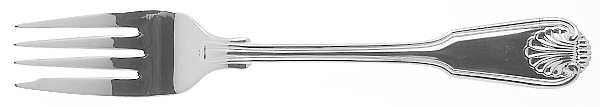 London Shell (Stainless) Individual Salad Fork