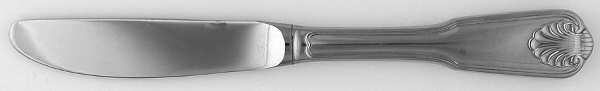 London Shell (Stainless) Modern Hollow Butter Spreader (Stainless)