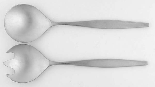 Vantage (Stainless, Japan-Korea) (2 Pc) Solid Salad Set