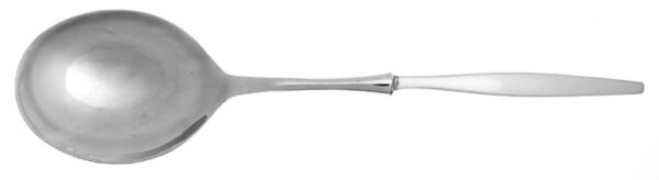 Vantage (Stainless, Japan-Korea) Casserole Spoon with Smooth Stainless Bowl HC