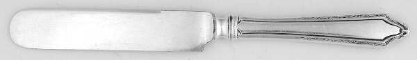Virginia Carvel (Sterling, 1919, Monograms) Baby Knife with Silverplate Blade