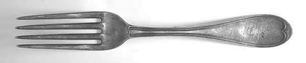 Oval Thread (Sterling) Fork