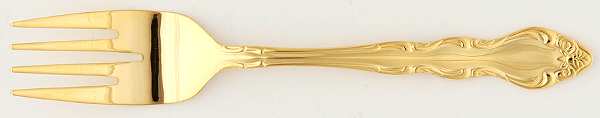 Gold Pierre Individual Salad Fork