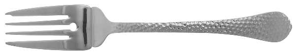 American Hammered (Stainless) Individual Salad Fork