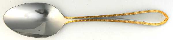 Diamond Antique-Glossy (Stainless) Tablespoon (Serving Spoon)