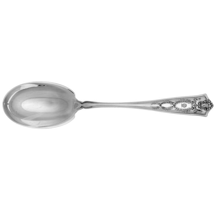 Winthrop (Sterling, 1909, Monograms) Large Jelly Spoon