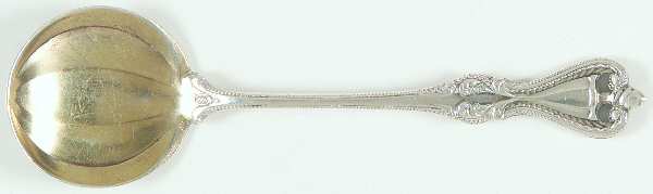 Old Colonial (Sterling, 1895, Monograms) Large Chocolate Spoon