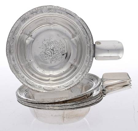 Louis XIV (Sterling, Hollowware) Ashtray (Set of 6)