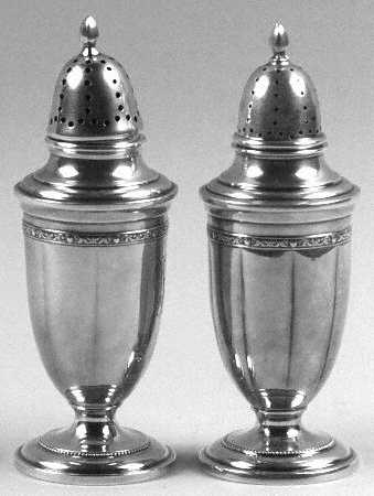 Louis XIV (Sterling, Hollowware) Salt & Pepper Set