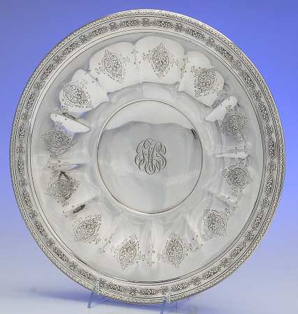 Louis XIV (Sterling, Hollowware) Round Footed Centerpiece Underplate