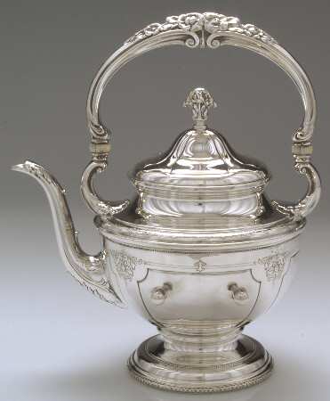 Louis XIV (Sterling, Hollowware) Sterling Kettle No Stand