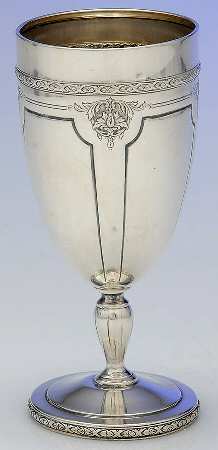 Louis XIV (Sterling, Hollowware) Water Goblet
