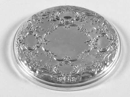 Old Master (Sterling, Hollowware, 4 Marks) Sterling Purse Mirror