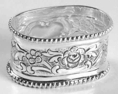 Old Master (Sterling, Hollowware, 4 Marks) Sterling Napkin Ring