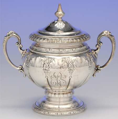Royal Windsor (Sterling, Hollowware)  Sugar Bowl & Lid