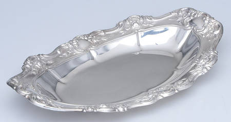 Old Master(Silverplate, Holloware, Scroll Edge) 13" Bread Tray