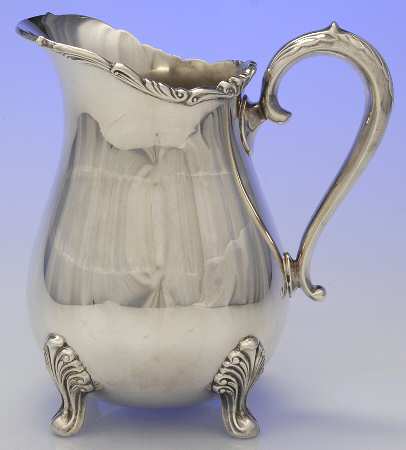 Old Master(Silverplate, Holloware, Scroll Edge) Silverplate Water Pitcher