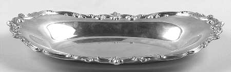 Old Master(Silverplate, Holloware, Scroll Edge) 12" Bread Tray