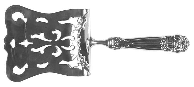 Georgian (Sterling, 1898, Old) Solid Hooded Asparagus Server