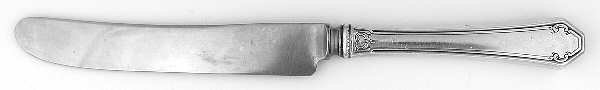 Lady Mary (Sterling, 1917, Monograms) Old French Hollow Knife with Bolster