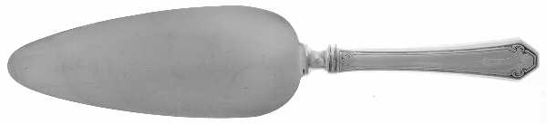 Lady Mary (Sterling, 1917, No Monograms) Pie Server with Silverplate Blade