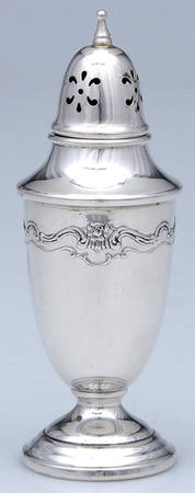 French Provincial (Sterling, 1948, Hollowware) Pepper Shaker