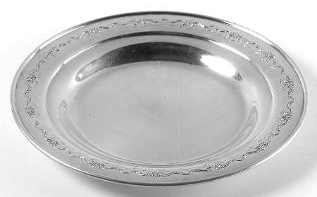 French Provincial (Sterling, 1948, Hollowware) 9" Sandwich Plate