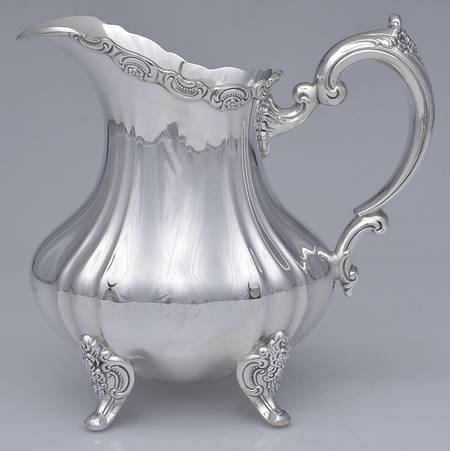 Louis Philippe (Silverplate, Hollowware) Silverplate Water Pitcher