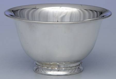 Silver Flutes (Sterling, 1941, Hollowware) Sterling Gravy Boat No Underplate