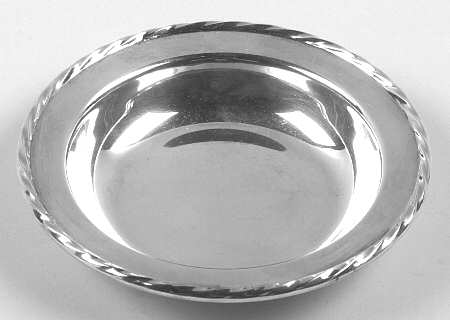 Silver Flutes (Sterling, 1941, Hollowware) 6" Bon Bon Bowl