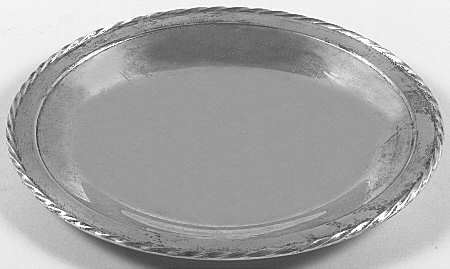 Silver Flutes (Sterling, 1941, Hollowware) Sterling Cookie Plate